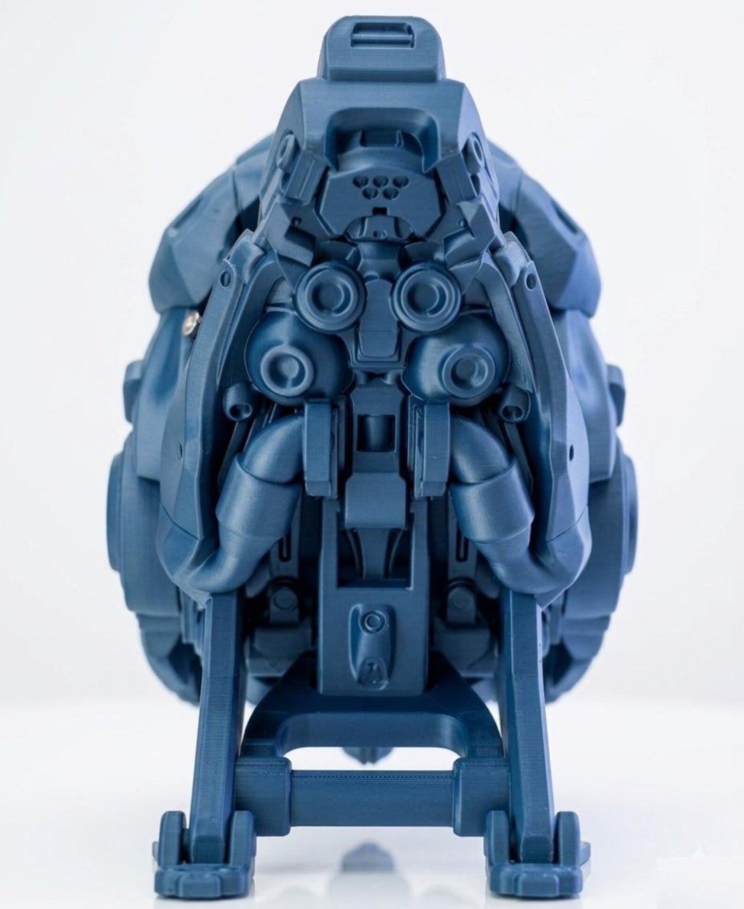 3D Printed Cyber Skull Controller Stand | Gaming Desk Organizer