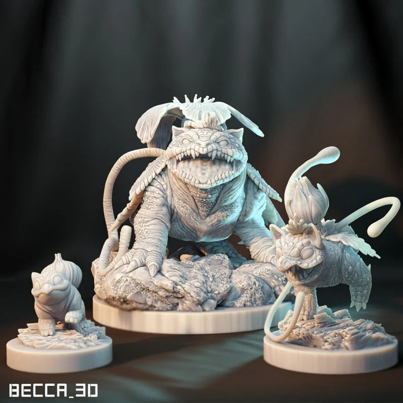 Kaijumon Starter Pack Miniatures Bundle