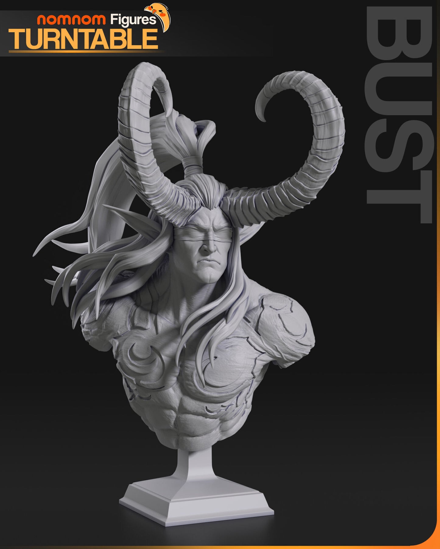 Illidan Stormrage | 14k Resolution | 3D Printed | Unassembled | Unpainted