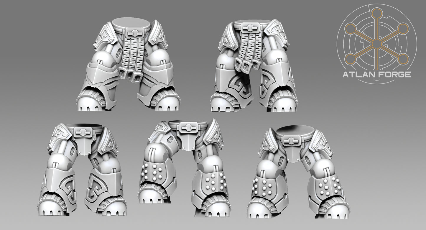 Wai Toa - Roroa (Giants) (5-Unit Set) by Atlan Forge 40mm Base