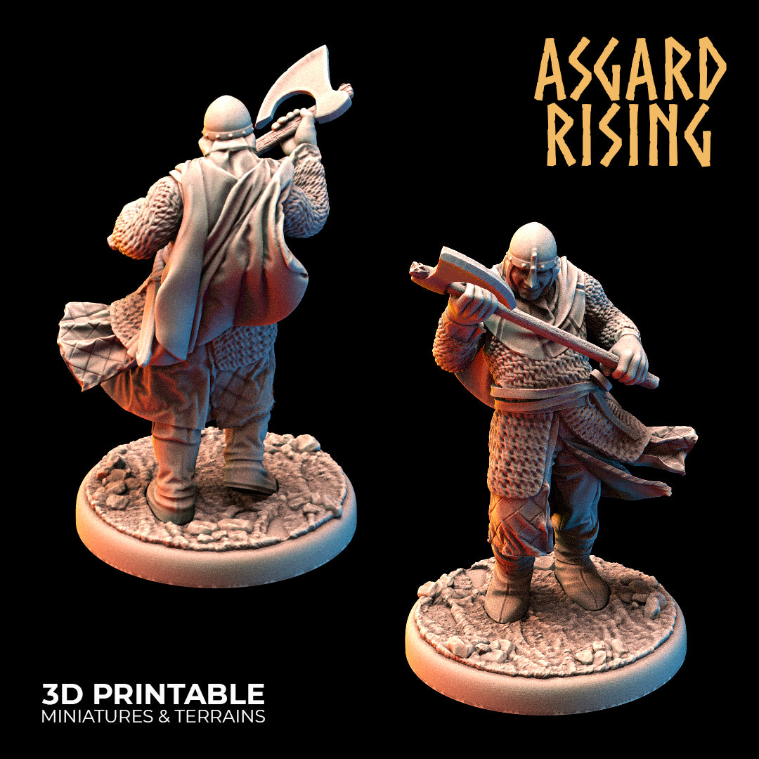 MEDIEVAL: Medieval Knights /Modular/ Asgard Rising Miniatures 6units