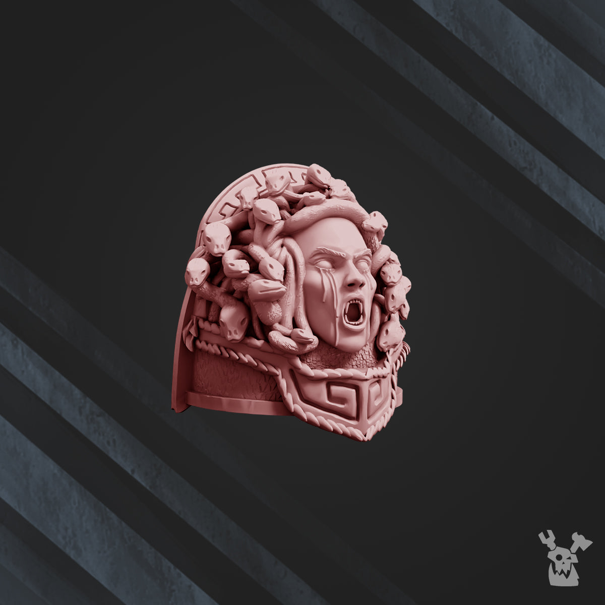 Stone Tears Shoulder Pads