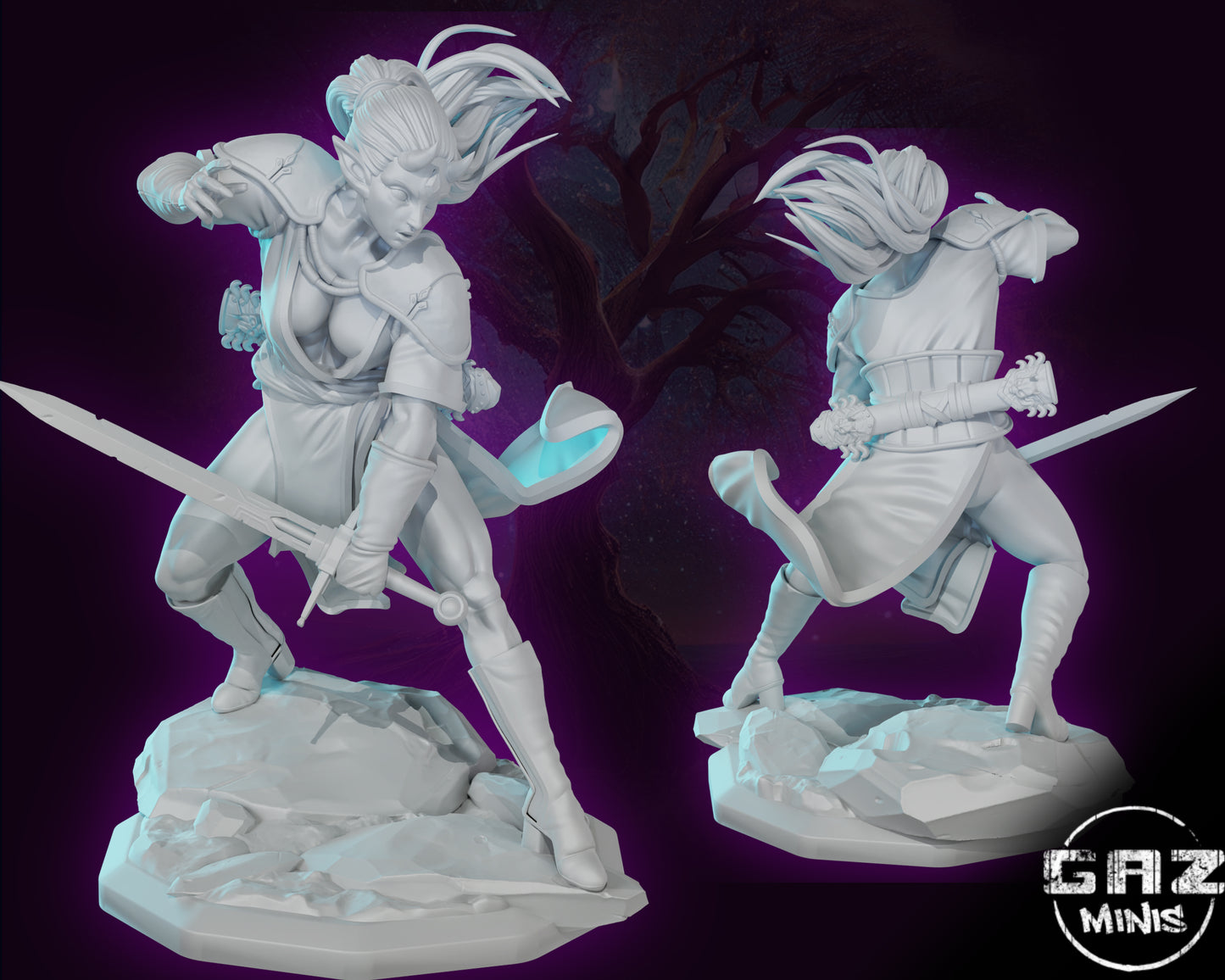 Saya Demon Warrior 32mm and 75mm