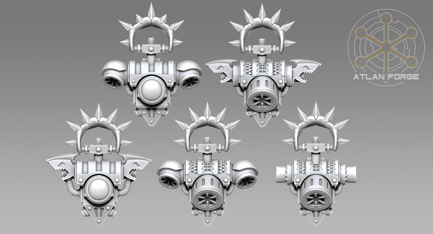Wai Toa - Kaitaiki (Ocean Guard) (3-Unit Set) by Atlan Forge