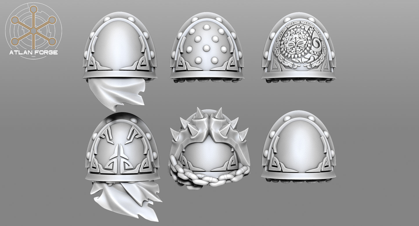 Wai Toa - Kaiwawao (Agressive Mediators) (5-Unit Set) by Atlan Forge
