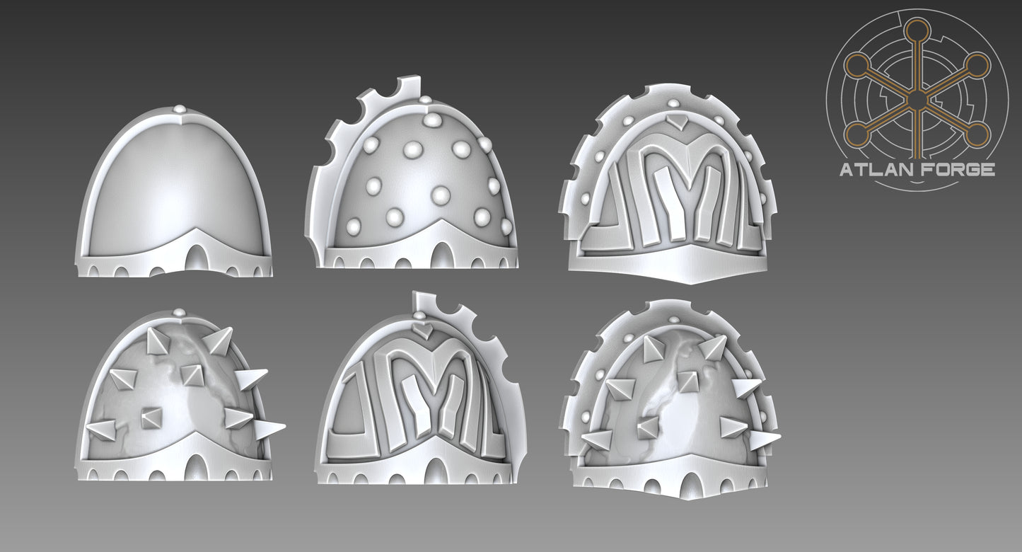 Wai Toa - Teina Kore (Void Brothers) (5-Unit Set) by Atlan Forge 32mm Base