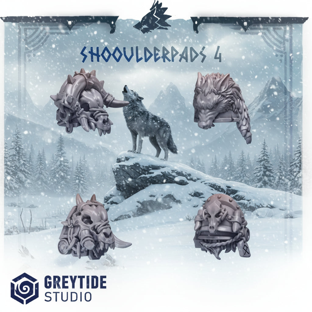 Primal Hound Campaign Shoulder pads 4 PH