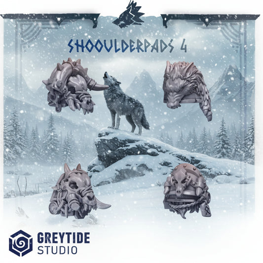 Primal Hound Campaign Shoulder pads 4 PH