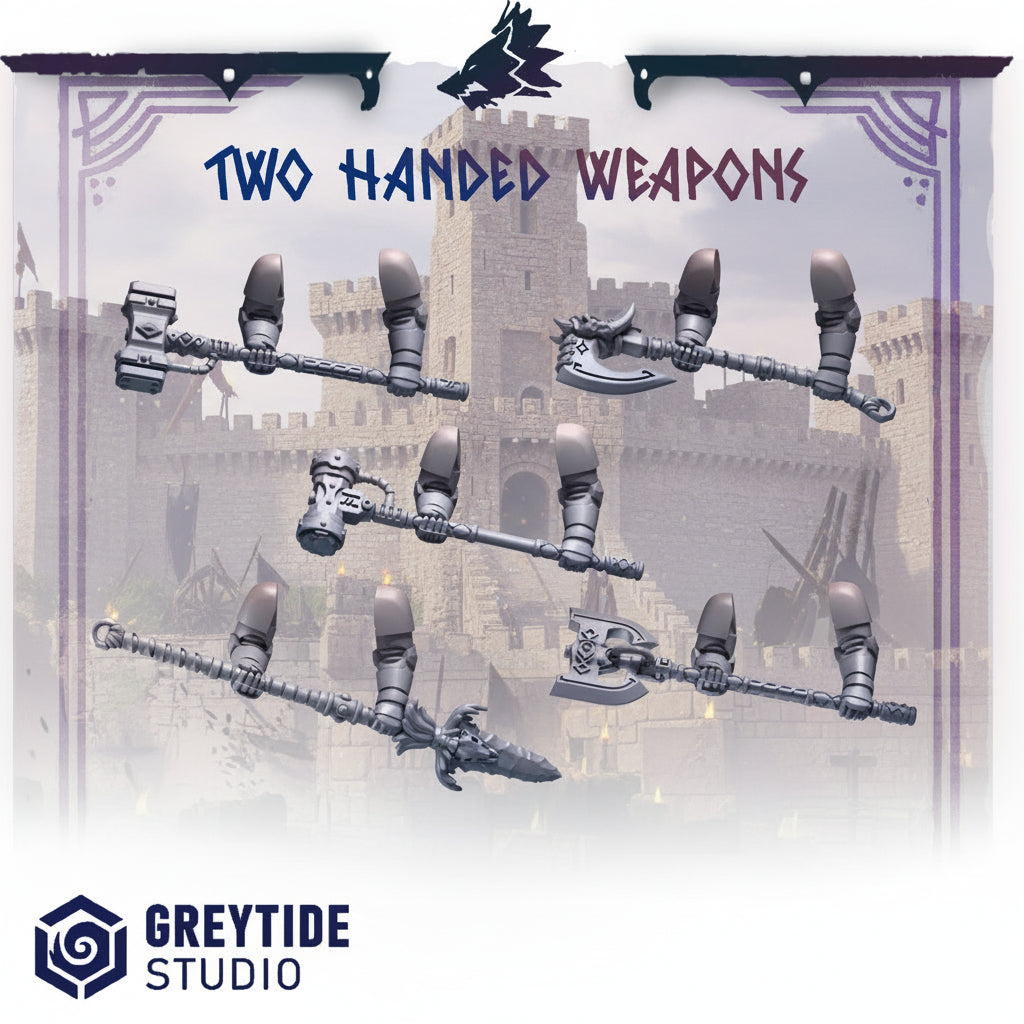 Primal Hound Campaign Two handed weapons PH