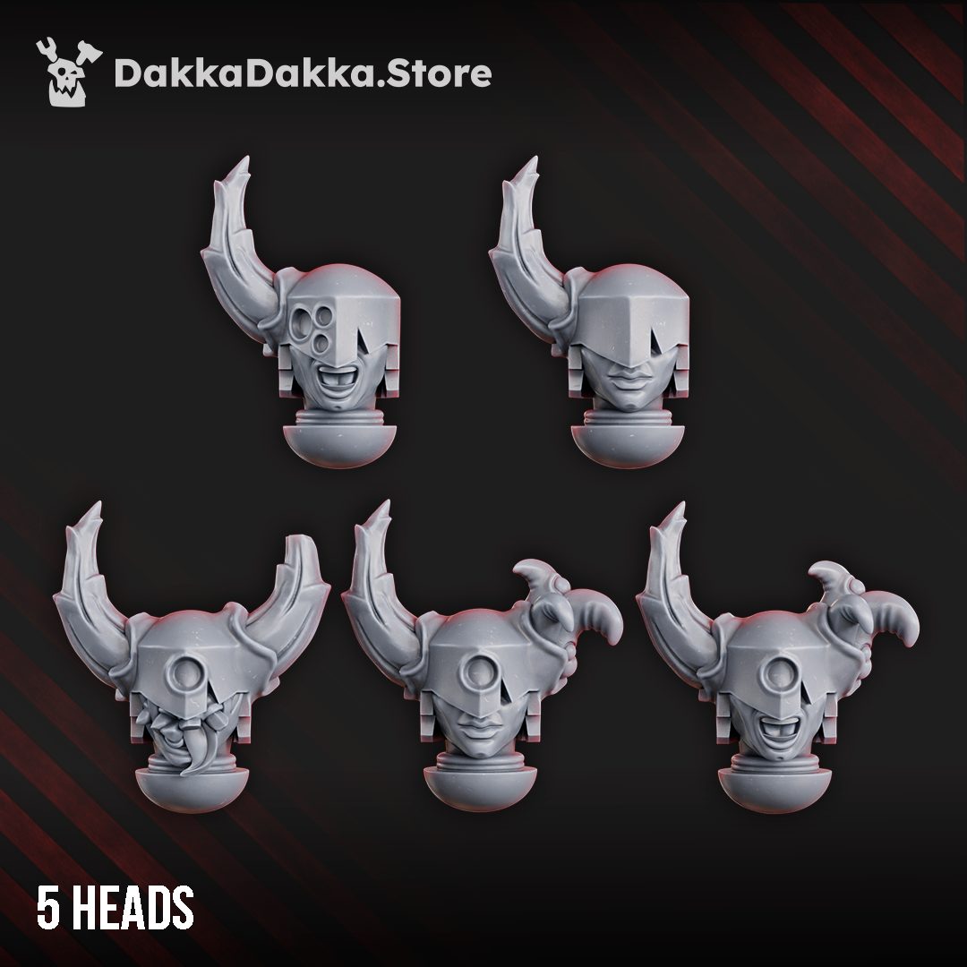 Piper The Cursed Heads Set #2