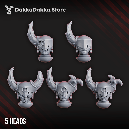 Piper The Cursed Heads Set #2