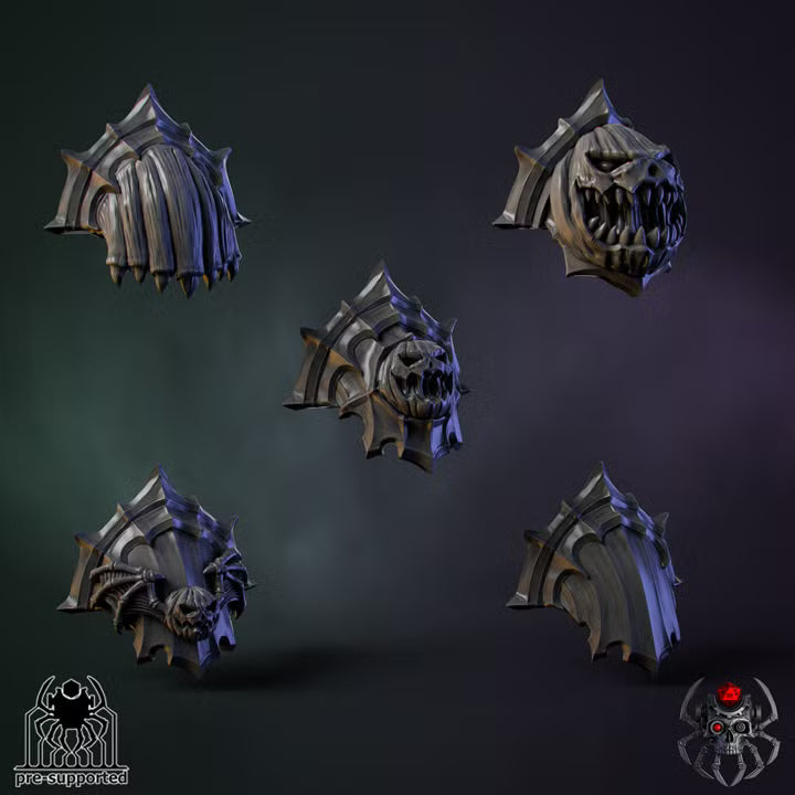 Pumpkin-Marine Shoulder Bits Set#2