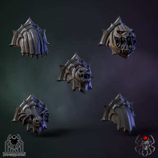 Pumpkin-Marine Shoulder Bits Set#2