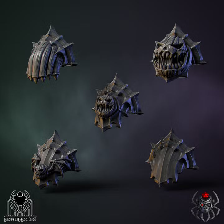 Pumpkin-Marine Shoulder Bits Set#2