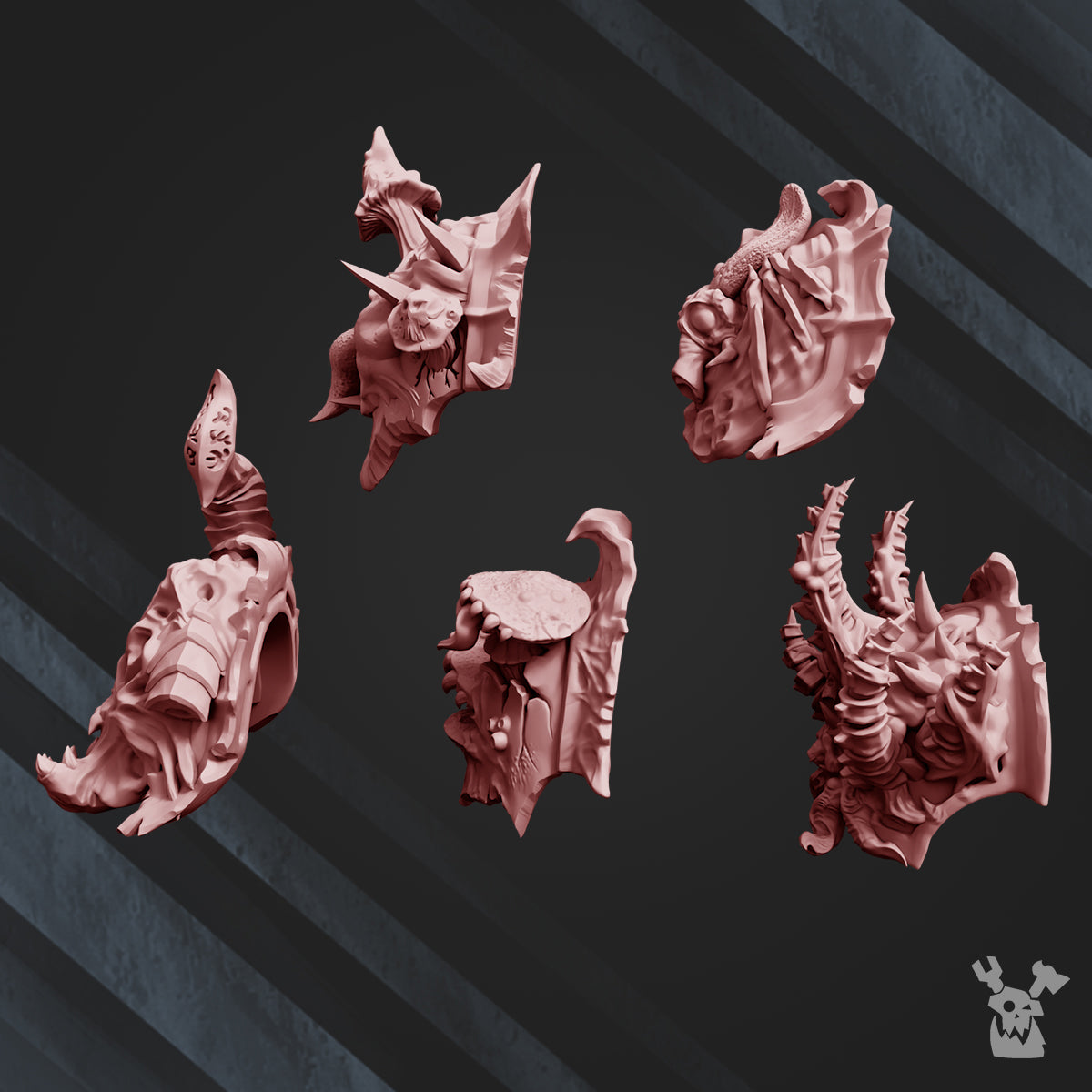 "Corpsemakers" Shoulder Pads x10