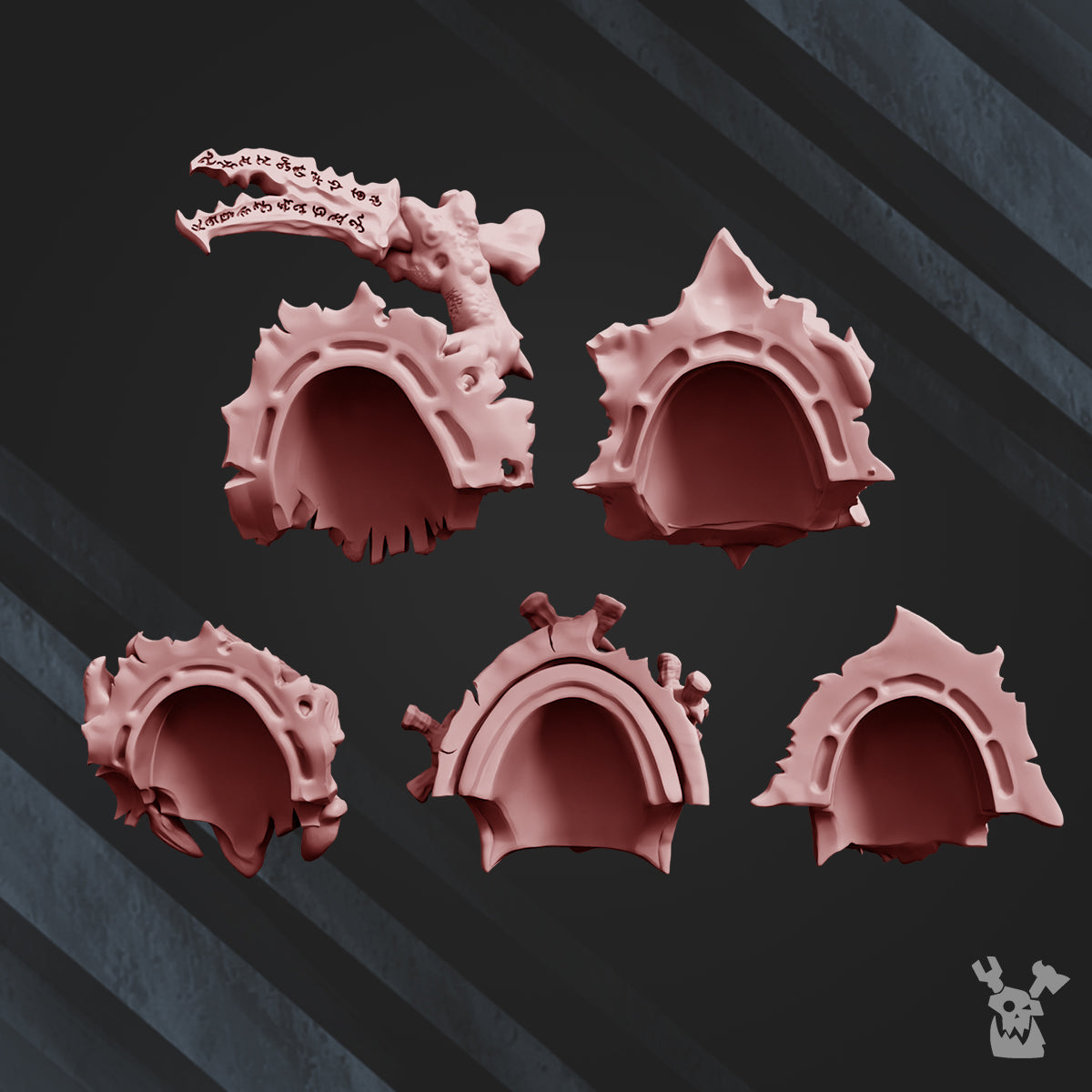 "Corpsemakers" Shoulder Pads x10