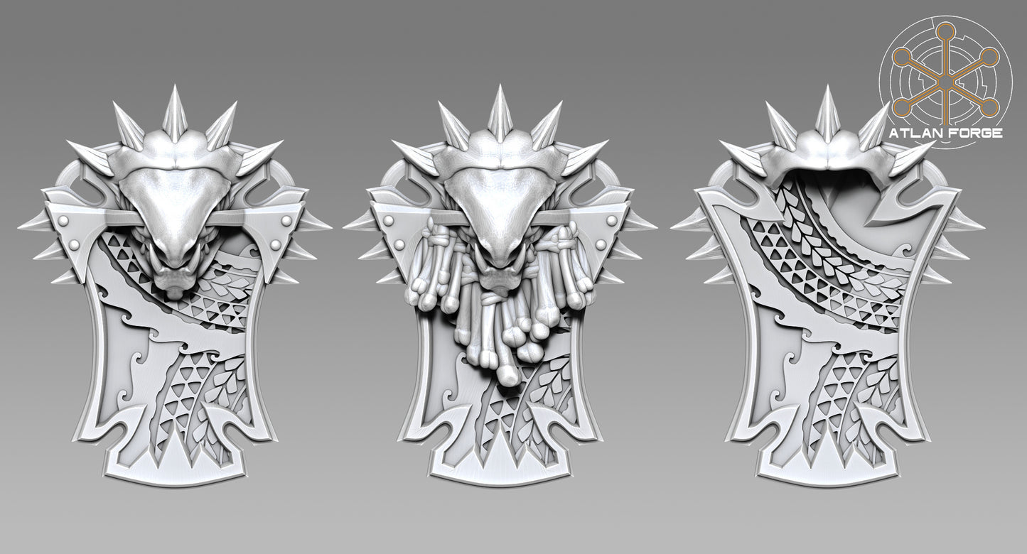 Wai Toa - Kaitaiki (Ocean Guard) (3-Unit Set) by Atlan Forge