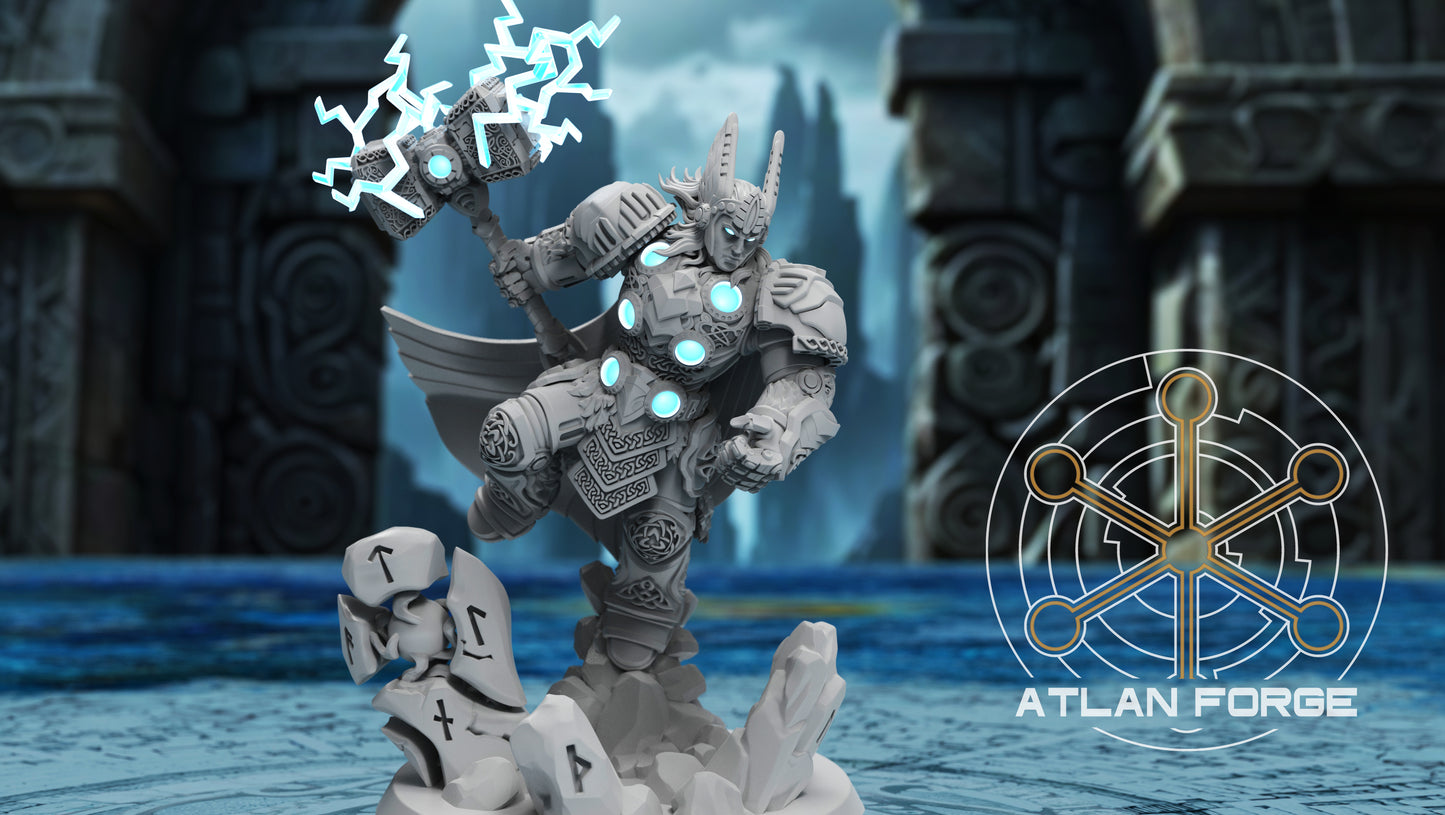 Incarnate of Asgard (God-King, 60mm base size)