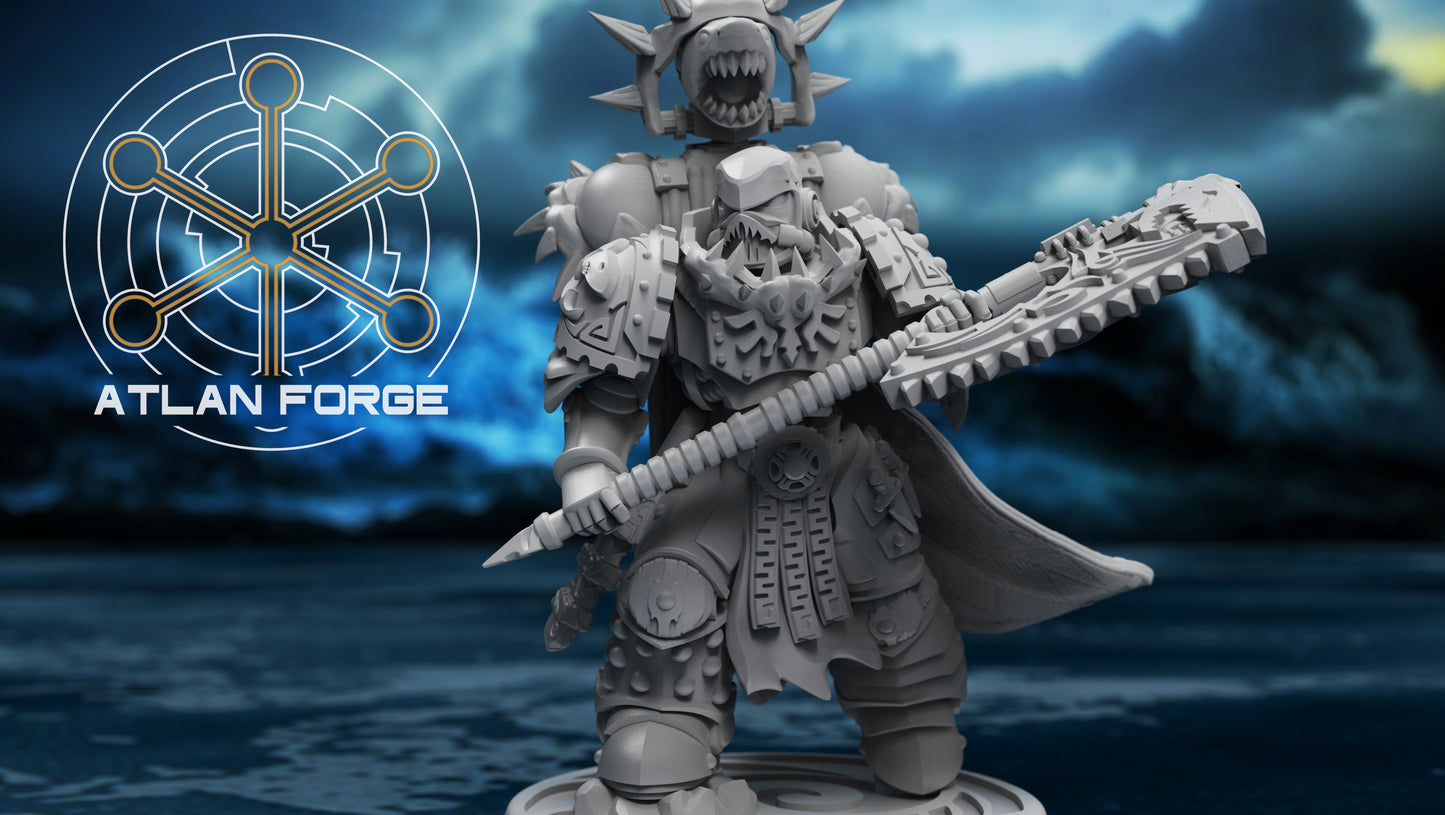 Wai Toa Kāpene by Atlan Forge 40mm Base