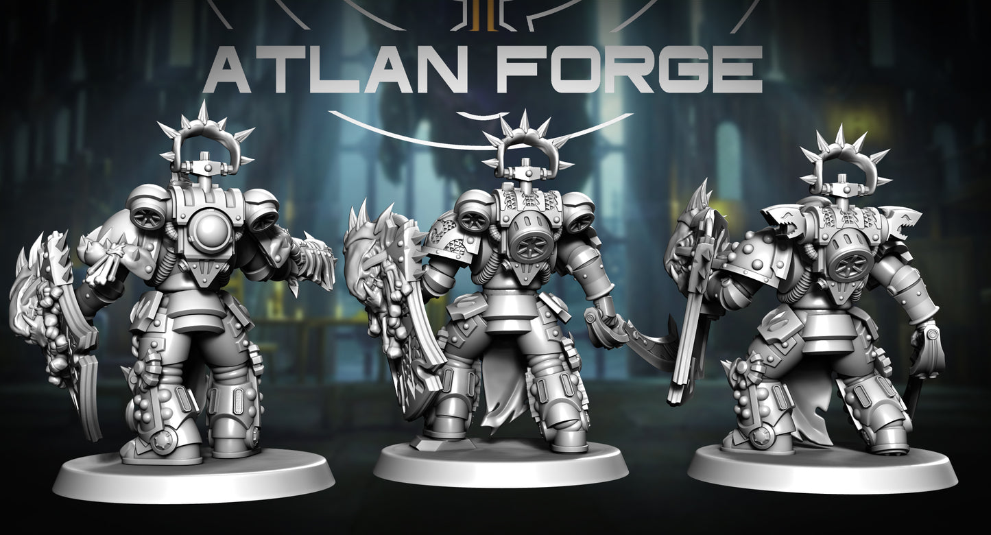 Wai Toa - Kaitaiki (Ocean Guard) (3-Unit Set) by Atlan Forge