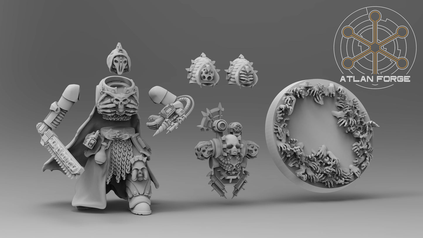 Manus Mortis Sawbones by Atlan Forge 40mm Base