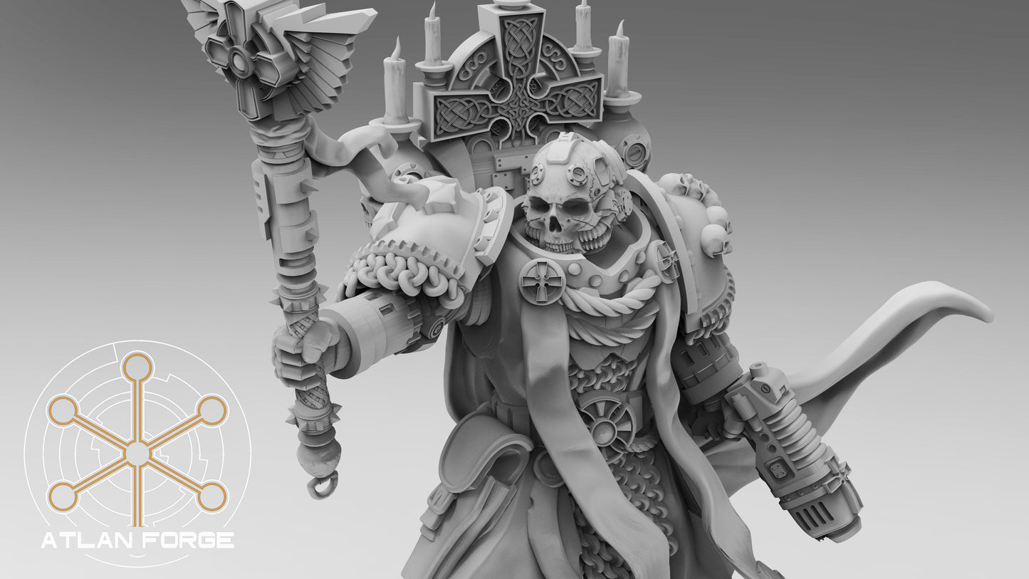 Templar Inquisitor by Atlan Forge 40mm Base
