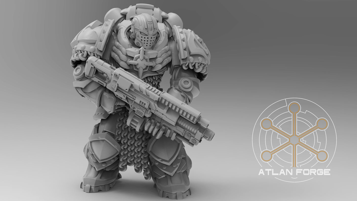 Templar Aegis Rangers (5-Unit Set) by Atlan Forge