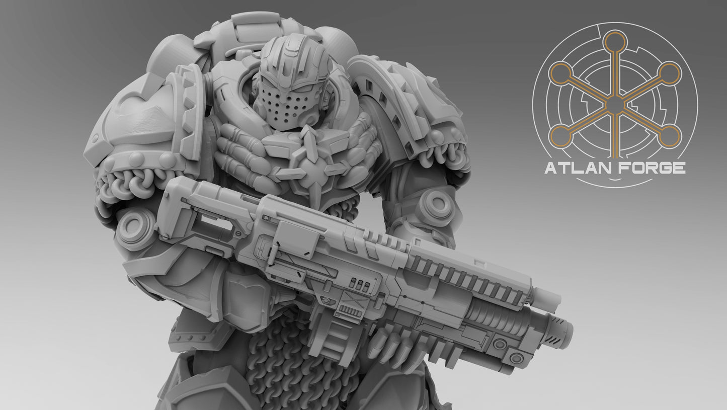 Templar Aegis Rangers (5-Unit Set) by Atlan Forge