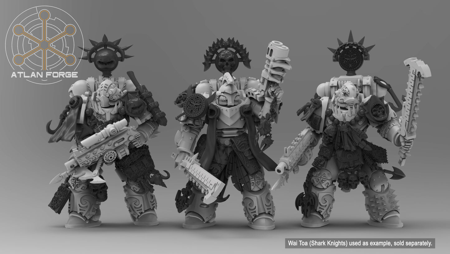 Wai Toa (Shark Knights) - Accessories