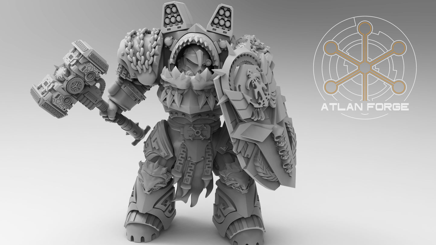 Wai Toa - Roroa Reinforcements (5-Unit Set) by Atlan Forge 32mm Base