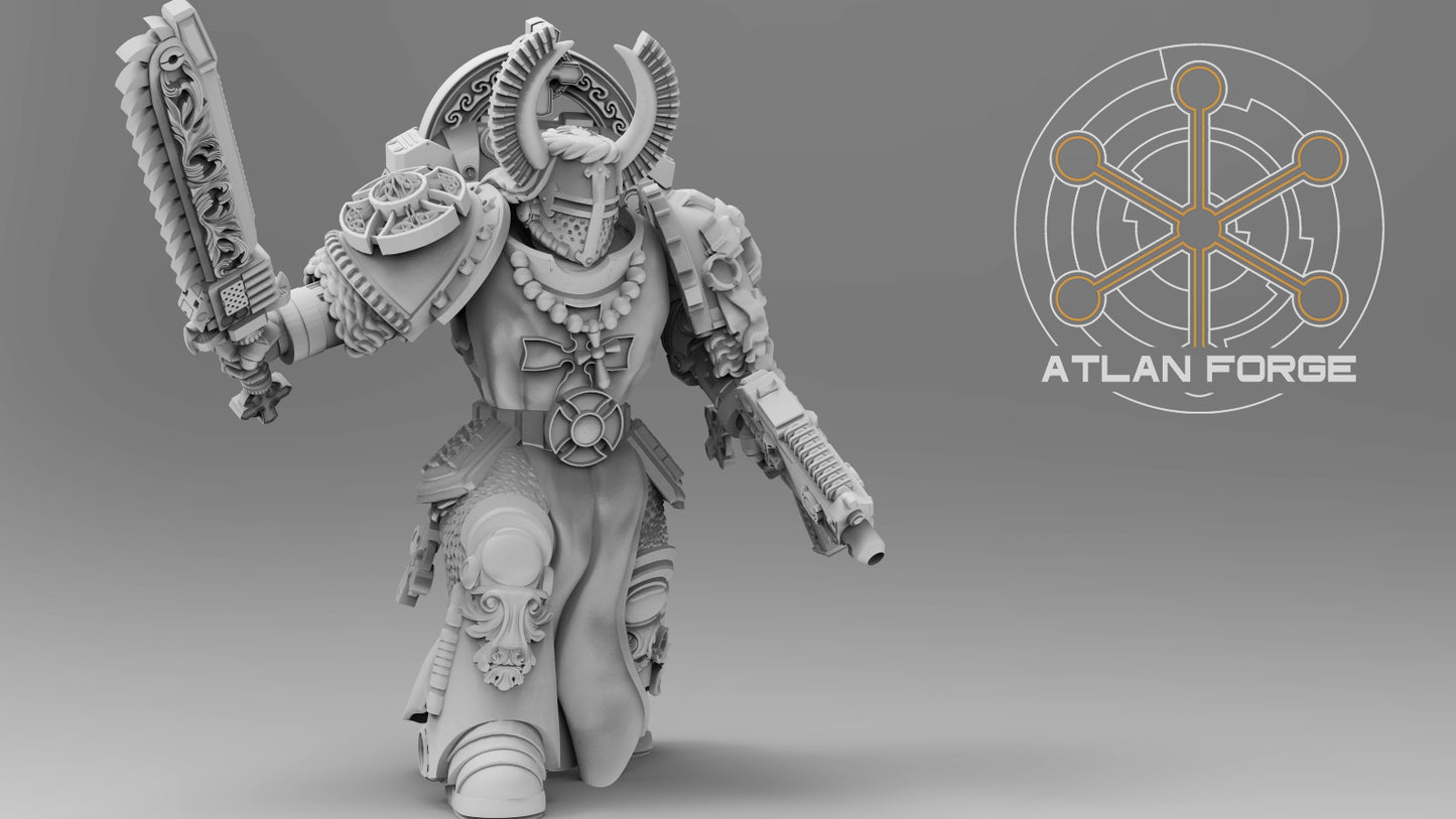 Templar Noble Knights (5-Unit Set) by Atlan Forge