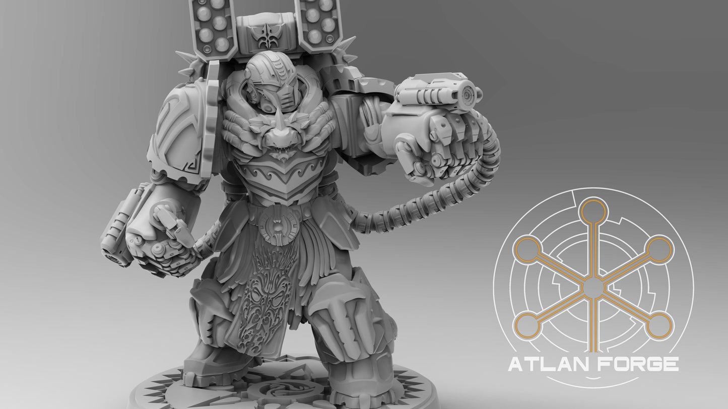 Wai Toa - Hopukanga (Brutes) 3 army 40mm Base