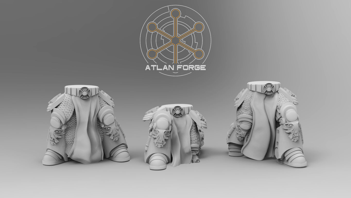 Knights Templar Purgators (5-Unit Set) by Atlan Forge