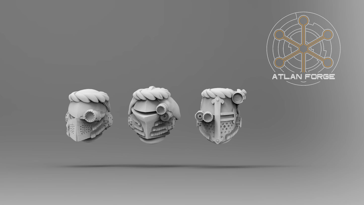 Knights Templar Purgators (5-Unit Set) by Atlan Forge