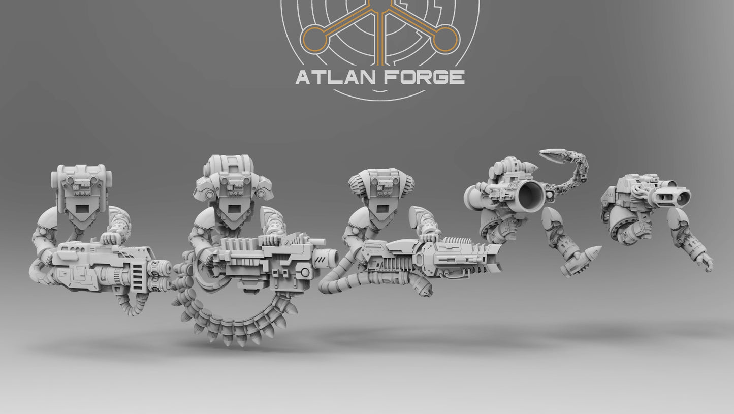 Knights Templar Purgators (5-Unit Set) by Atlan Forge