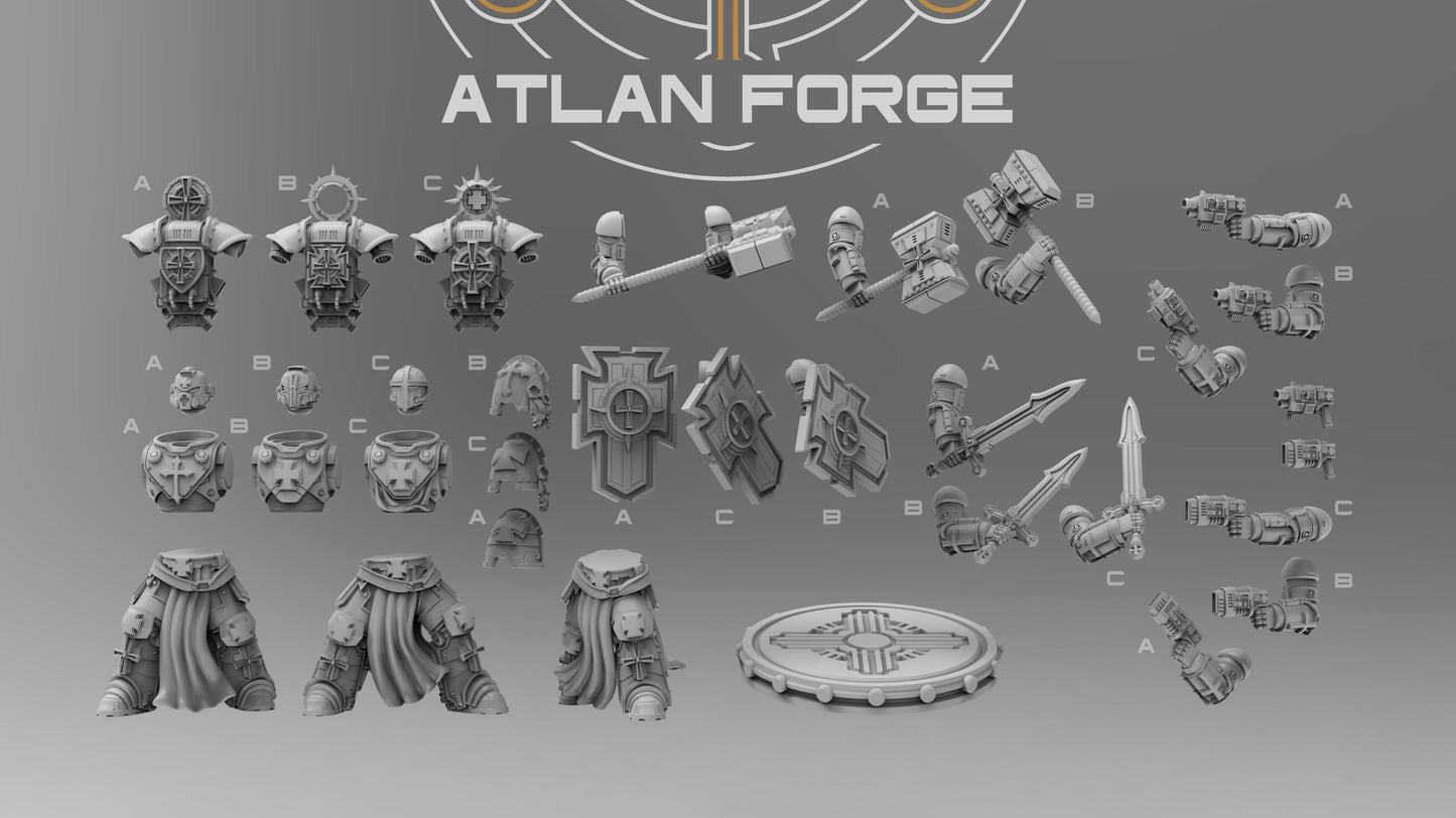 Templar Veterans (3-Unit Set) by Atlan Forge