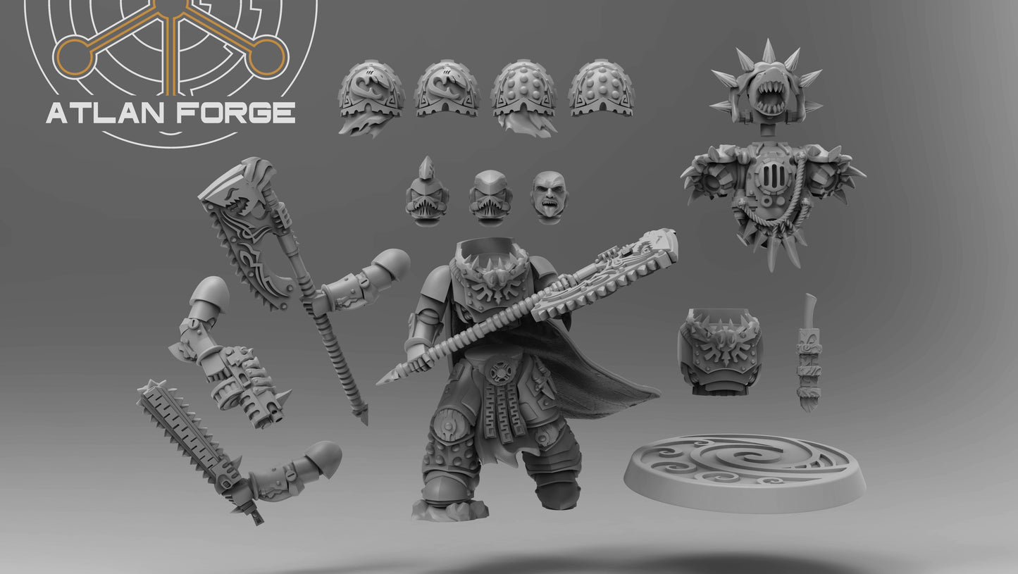 Wai Toa Kāpene by Atlan Forge 40mm Base