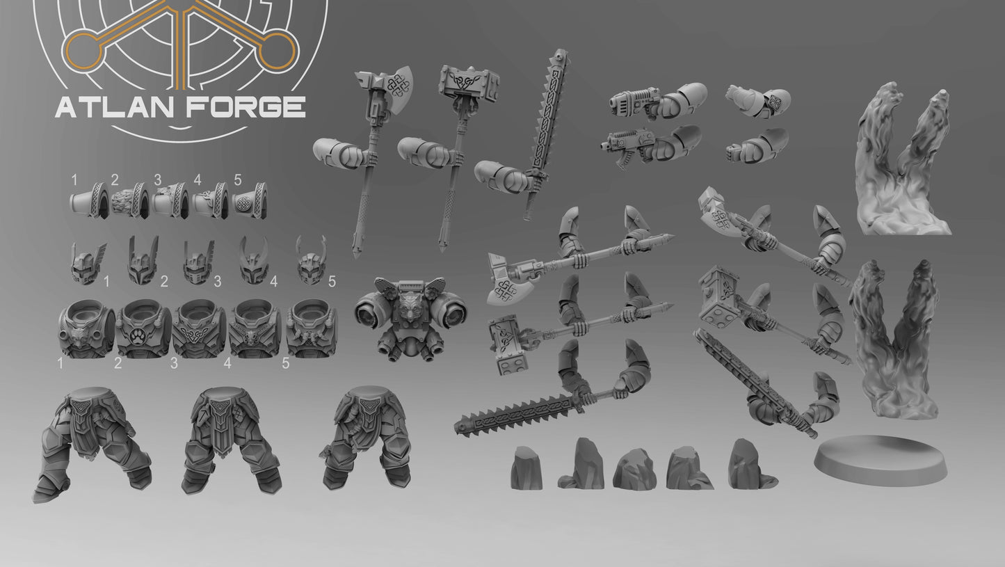 Asgardian Skybreakers (5-Unit Set) by Atlan Forge