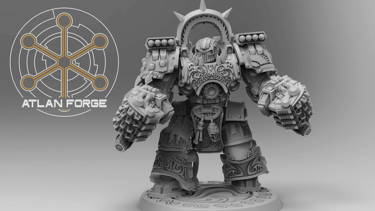 3 unit Wai Toa Warhulks by Atlan Forge
