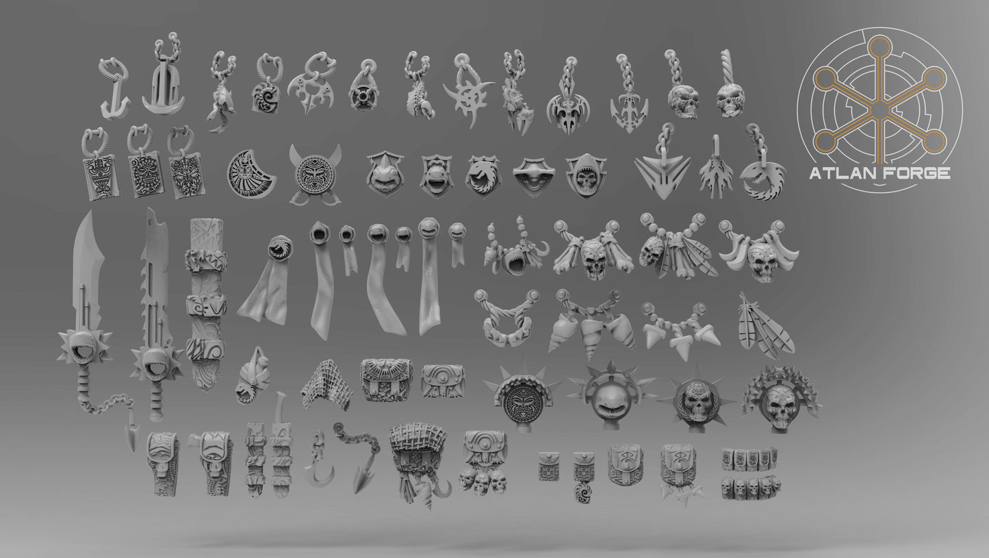 Wai Toa (Shark Knights) - Accessories