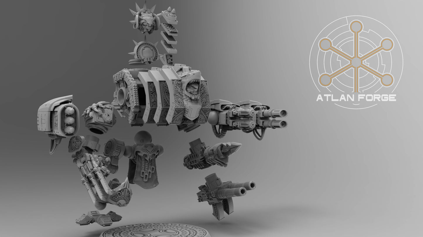 Wai Toa Wandering Ancestors Dreadnought 100mm Base