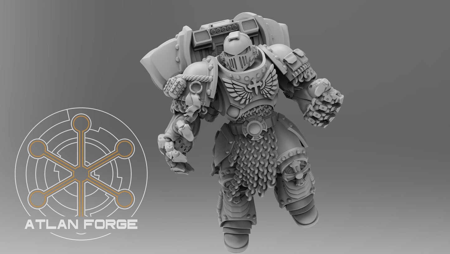 Templar Warhawks (5-Unit Set) by Atlan Forge 32mm Base