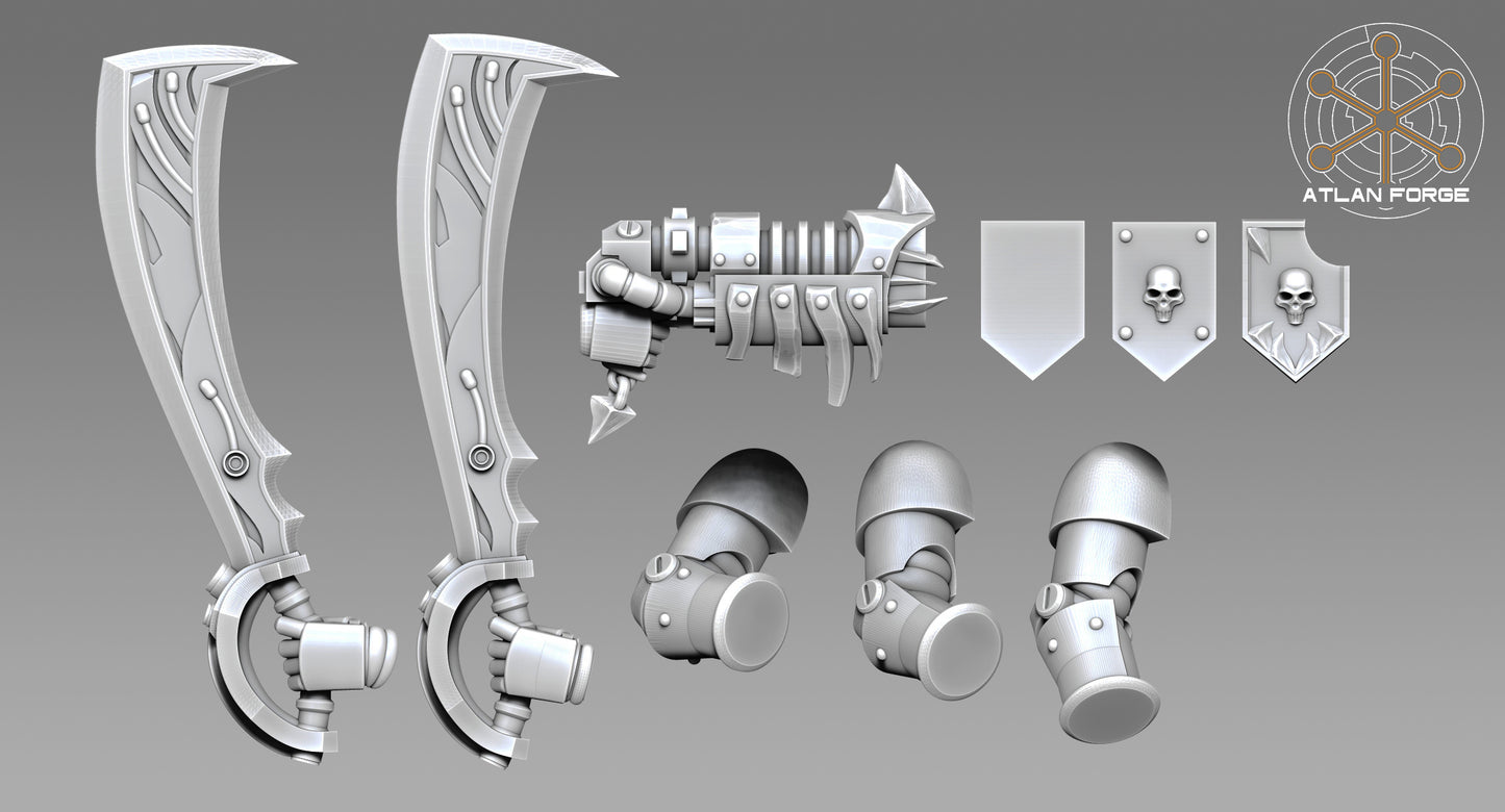 Wai Toa - Kaitaiki (Ocean Guard) (3-Unit Set) by Atlan Forge